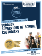 Borough Supervisor of School Custodians: Passbooks Study Guide
