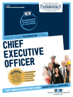 Chief Executive Officer: Passbooks Study Guide