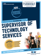 Supervisor of Technology Services: Passbooks Study Guide