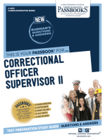 Correctional Officer Supervisor II: Passbooks Study Guide