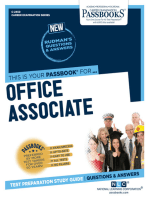 Office Associate: Passbooks Study Guide