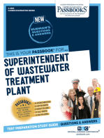 Superintendent of Wastewater Treatment Plant: Passbooks Study Guide