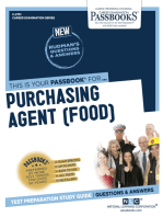 Purchasing Agent (Food): Passbooks Study Guide