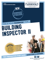 Building Inspector II: Passbooks Study Guide
