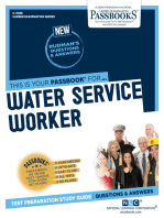 Water Service Worker: Passbooks Study Guide