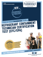 Refrigerant Containment Technician Certification Test: Passbooks Study Guide