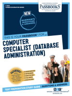 Computer Specialist (Data Base Administration): Passbooks Study Guide