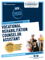 Vocational Rehabilitation Counselor Assistant: Passbooks Study Guide