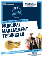 Principal Management Technician: Passbooks Study Guide