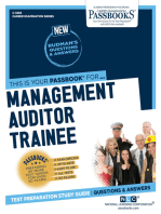 Management Auditor Trainee: Passbooks Study Guide