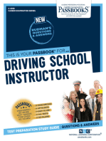 Driving School Instructor: Passbooks Study Guide