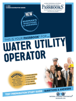 Water Utility Operator: Passbooks Study Guide
