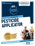 Pesticide Applicator: Passbooks Study Guide