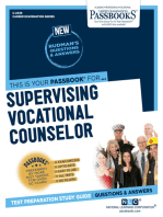 Supervising Vocational Counselor: Passbooks Study Guide