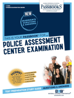 Police Assessment Center Examination: Passbooks Study Guide