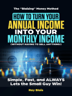 How to Turn Your Annual Income Into Your Monthly Income (Without Having to Sell Anything)