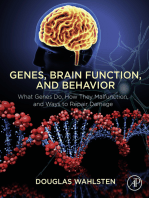 Genes, Brain Function, and Behavior: What Genes Do, How They Malfunction, and Ways to Repair Damage