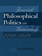 Jewish Philosophical Politics in Germany, 1789–1848
