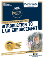 INTRODUCTION TO LAW ENFORCEMENT: Passbooks Study Guide