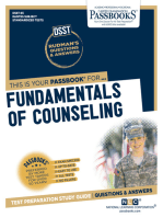 FUNDAMENTALS OF COUNSELING: Passbooks Study Guide