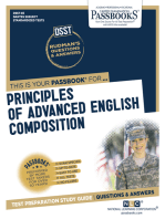 DSST Principles of Advanced English Composition: Passbooks Study Guide
