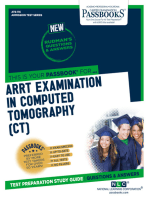 ARRT EXAMINATION IN COMPUTED TOMOGRAPHY (CT): Passbooks Study Guide