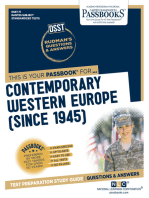 CONTEMPORARY WESTERN EUROPE: Passbooks Study Guide