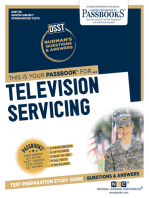 TELEVISION SERVICING: Passbooks Study Guide