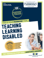 TEACHING LEARNING DISABLED: Passbooks Study Guide