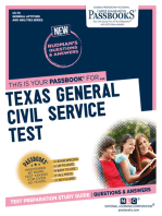 Texas General Civil Service Test: Passbooks Study Guide