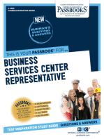 Business Services Center Representative: Passbooks Study Guide
