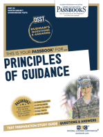 PRINCIPLES OF GUIDANCE: Passbooks Study Guide