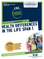 Health Differences Across the Life Span 1: Passbooks Study Guide