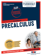 Precalculus: Passbooks Study Guide