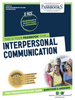 Interpersonal Communication: Passbooks Study Guide
