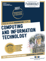 INTRODUCTION TO COMPUTING: Passbooks Study Guide