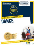 Dance: Passbooks Study Guide