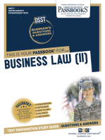 BUSINESS LAW (II): Passbooks Study Guide