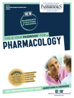 PHARMACOLOGY: Passbooks Study Guide