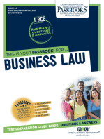 Business Law: Passbooks Study Guide