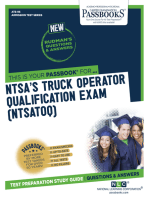 NATIONAL HIGHWAY TRAFFIC SAFETY ADMINISTRATION'S TRUCK OPERATOR QUALIFICATION EXAMINATION (NTSATOQ): Passbooks Study Guide