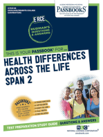 Health Differences Across the Life Span 2: Passbooks Study Guide