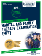 MARITAL AND FAMILY THERAPY EXAMINATION (MFT): Passbooks Study Guide