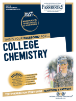 COLLEGE CHEMISTRY: Passbooks Study Guide