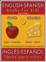 5 - Food (Comida) - English Spanish Books for Kids (Inglés Español Libros para Niños)
