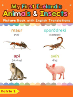 My First Icelandic Animals & Insects Picture Book with English Translations: Teach & Learn Basic Icelandic words for Children, #2