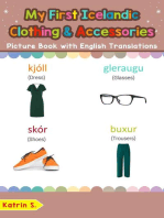 My First Icelandic Clothing & Accessories Picture Book with English Translations