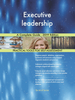 Executive leadership A Complete Guide - 2019 Edition