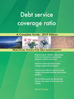 Debt service coverage ratio A Complete Guide - 2019 Edition