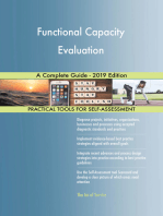 Functional Capacity Evaluation A Complete Guide - 2019 Edition